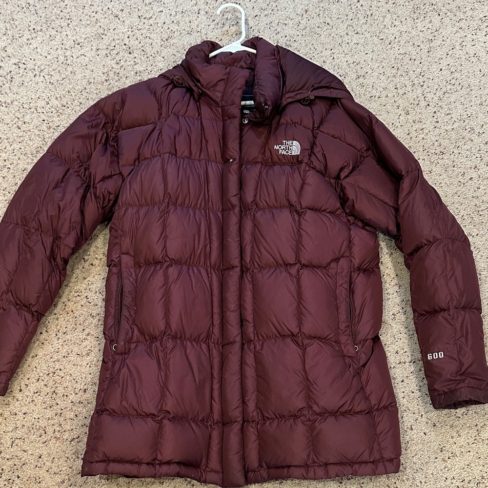 The North Face Women's Burgundy Puffer Jacket
